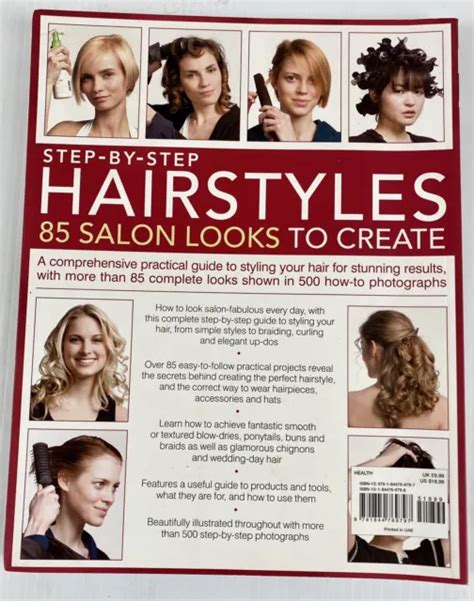Step by Step Hairstyles : 85 Salon Looks to Create A Comprehensive Practical Guide to Styling Your H Epub