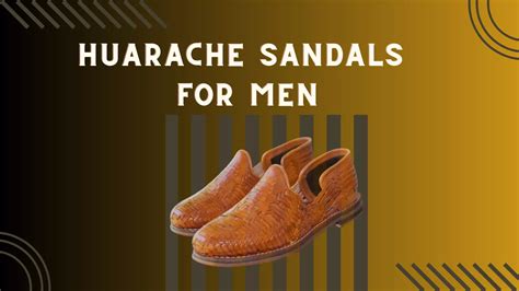 Step into Comfort and Style with Huarache Sandals for Men: A Comprehensive Guide