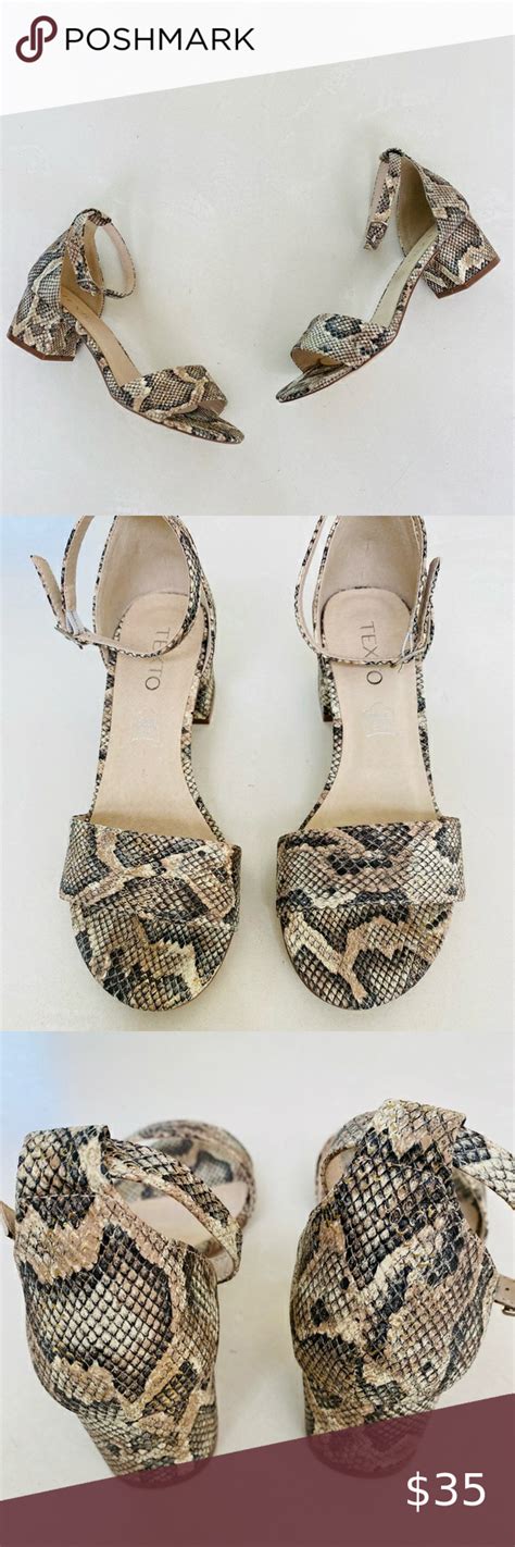 Step into Style: Embracing the Allure of Snakeskin Heeled Shoes