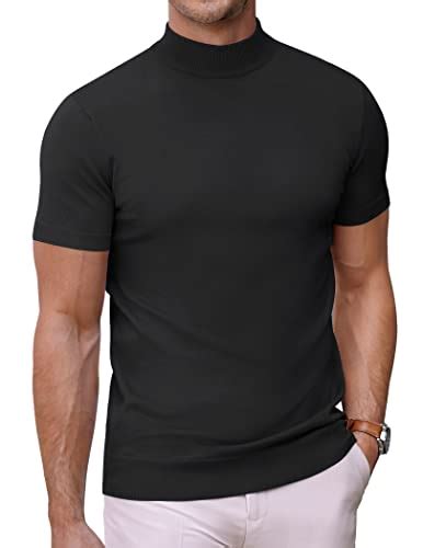 Step into Style with Mock Neck Short Sleeve Shirts: The Epitome of Versatility and Comfort