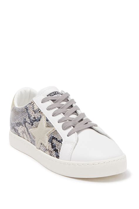 Step into Timeless Style with the Vintage Havana Bianca Sneaker
