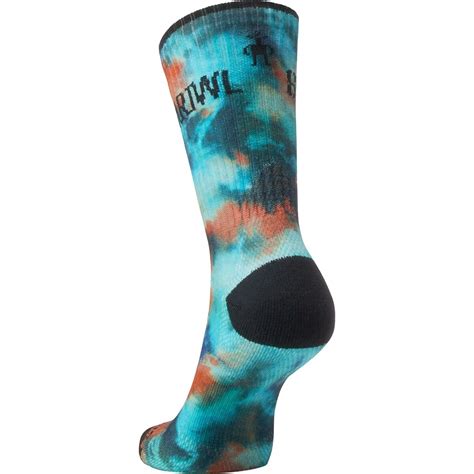 Step into a Colorful Odyssey with Smartwool Athletic Far Out Tie Dye Print Crew Socks