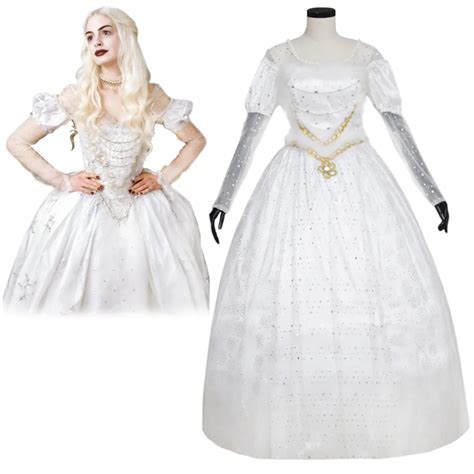 Step into a Whimsical Wonderland with the White Queen's Costume