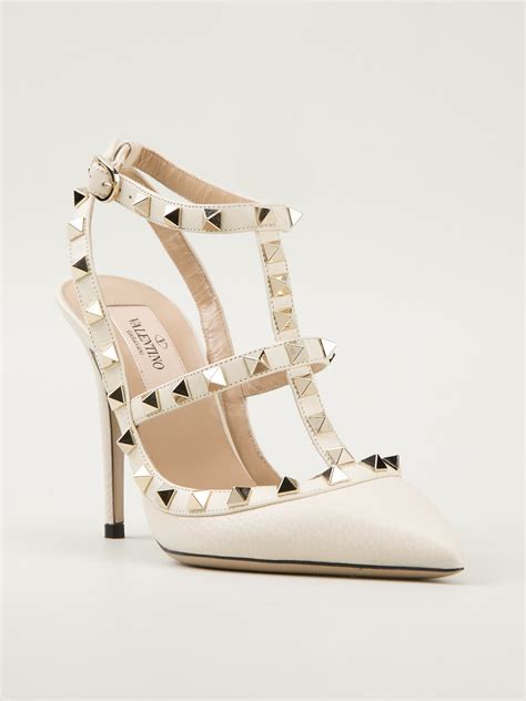 Step into a World of Sophisticated Elegance with Valentino White Shoes