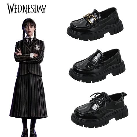 Step into the Gothic Charm with Wednesday Addams Shoes