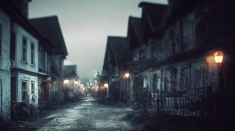 Step into the Haunted Town: