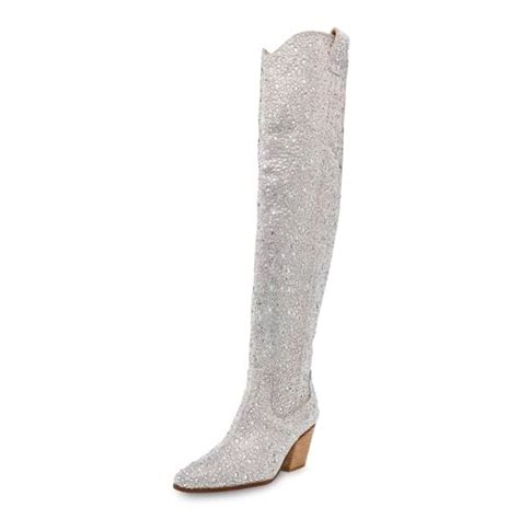 Step into the Spotlight: A Comprehensive Guide to Sparkly Knee High Boots