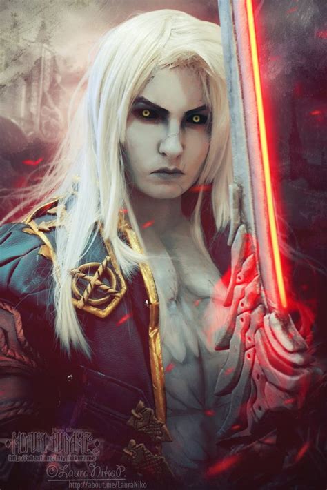 Step into the shadows and embrace the enigmatic charm of Alucard with a captivating cosplay.