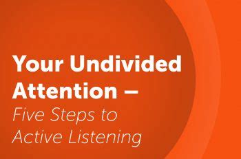 Step-by-Step Approach to Fostering Undivided Attention Definition