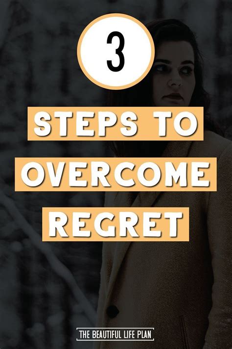 Step-by-Step Approach to Overcoming Regret