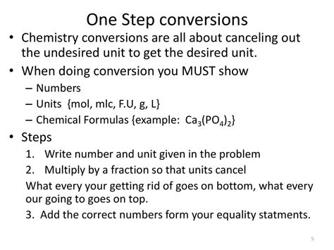 Step-by-Step Conversion Formula