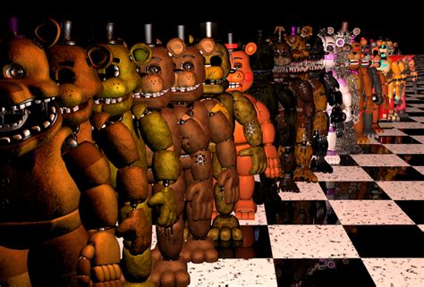 Step-by-Step Freddy Evolution