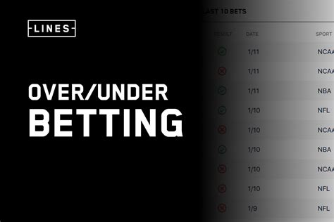 Step-by-Step Guide to Over/Under Betting