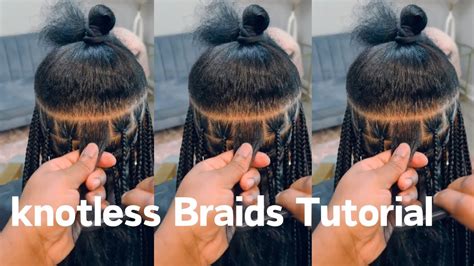 Step-by-Step Knotless Braiding Technique: