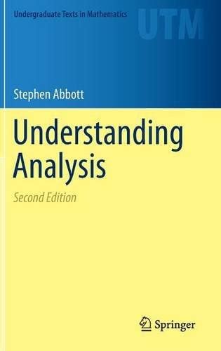 Stephen Abbott Understanding Analysis Solutions PDF