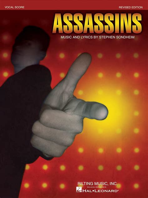 Stephen Sondheim Assassins Revised Edition Vocal Score Reader
