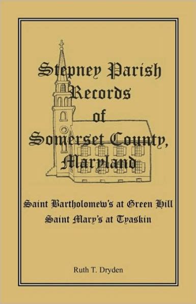 Stepney Parish Records of Somerset County, Maryland Ebook Reader