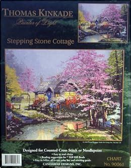 Stepping Stone Cottage Designed for Cross Stitch or Needlepoint PDF