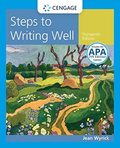 Steps to Writing Well 2016 MLA Update Wyrick s Steps to Writing Well Series Kindle Editon