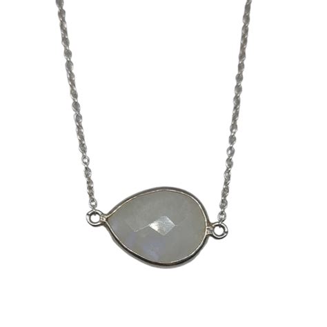 Sterling Silver Moonstone Necklace: Symbology and Spiritual Significance