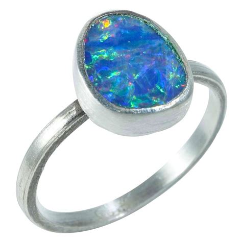 Sterling Silver Opal Rings: A Timeless Allure