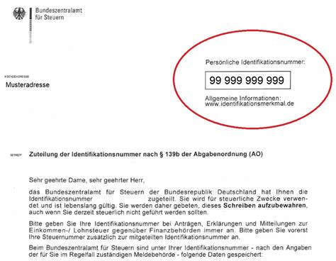 Steueridentifikationsnummer: Dein persönlicher Steuerschlüssel