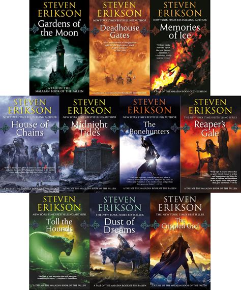 Steven Erikson s The Malazan Book Of The Fallen 10 Book Series Reader