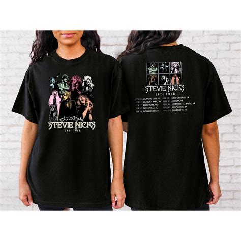 Stevie Nicks Concert Tee Shirts: A Look Back at Her Iconic Style