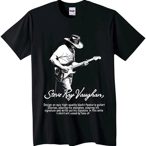 Stevie Ray Vaughan T-shirt: A Tribute to a Blues Legend