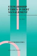 Stewardship Ethics in Debt Management 1st Edition Reader