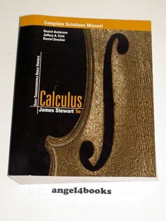 Stewart Calculus 5e Solution Manual Epub