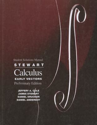 Stewart Calculus Early Vectors Solutions Manual Ebook Kindle Editon