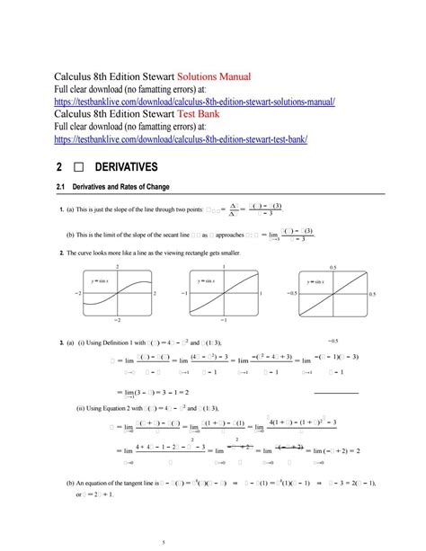 Stewart Calculus Problems Plus Solutions Reader