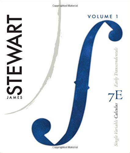 Stewart Single Variable Calculus 7th Edition Solutions Reader