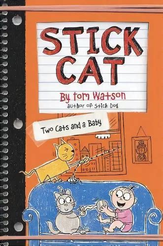 Stick Cat Two Cats and a Baby