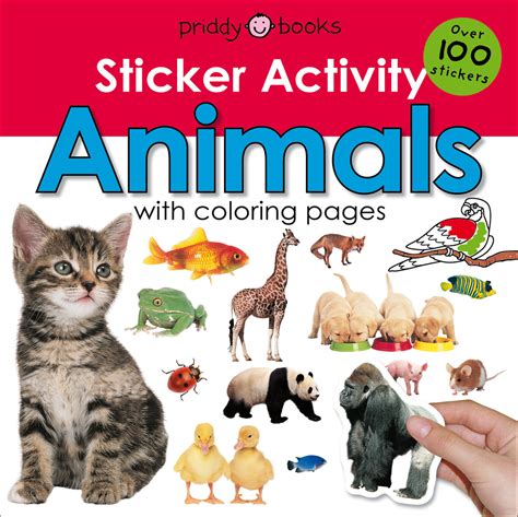 Sticker Activity Animals Reader