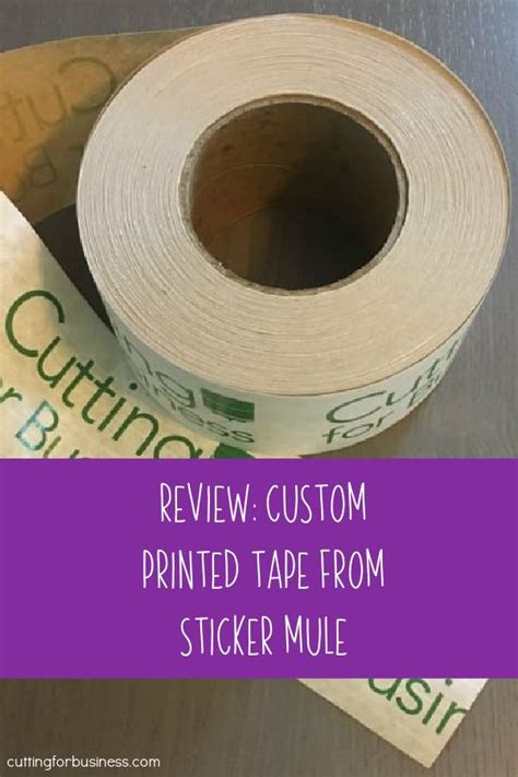 Sticker Mule Tape Template