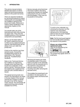 Stihl 017 Chainsaw Workshop Manual Ebook Kindle Editon