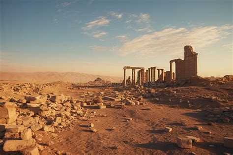 Stilled Desert Temple Ruins: An Enigmatic Journey Through 2,500 Years of History