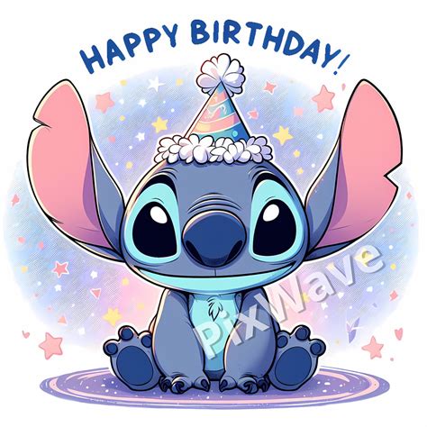 Stitch and Angel's Birthday Extravaganza: A Cosmic Countdown