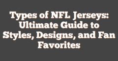 Stitched NFL Jerseys: The Ultimate Collector's Guide