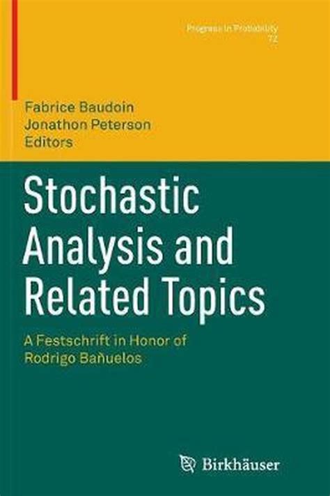 Stochastic Analysis and Related Topics English & French Edition Epub