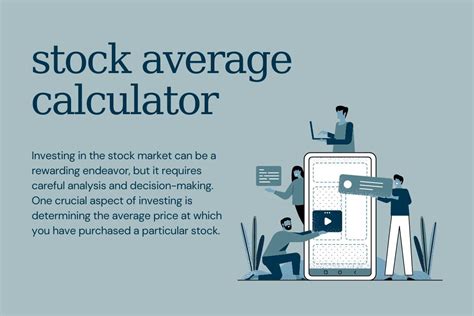 Stock Average Calc: A Guide to Calculate Stock Averages