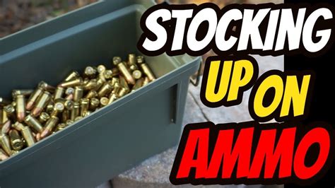 Stock up on ammunition and chems: