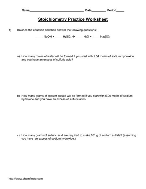 Stoichiometry Lab Answers Chemfiesta Reader