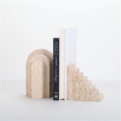 Stone Book Ends: A Timeless and Functional Decor Element