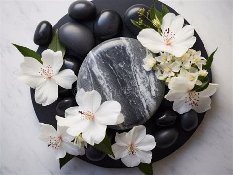 Stone with Flower: A Timeless Fusion of Nature and Beauty