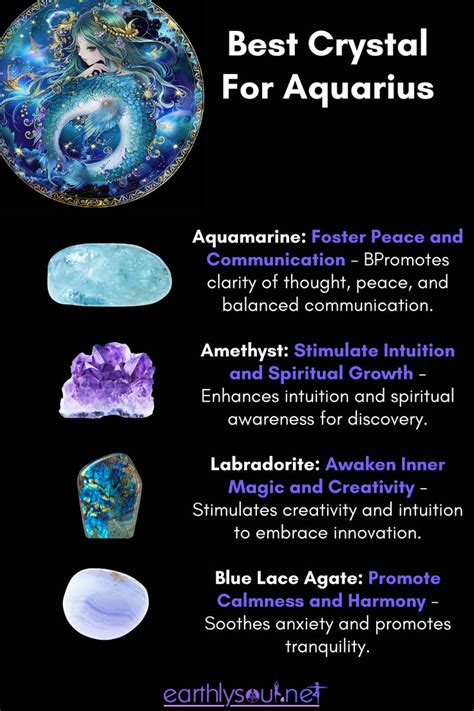 Stones for Aquarius: A Celestial Guide to Empowerment and Harmony