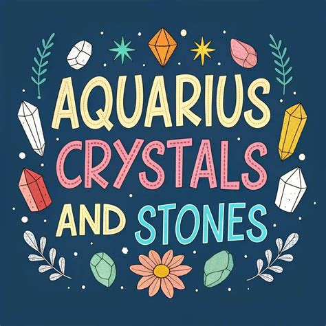 Stones for Aquarius: A Comprehensive Guide to Enhancing Intuition, Creativity, and Independence