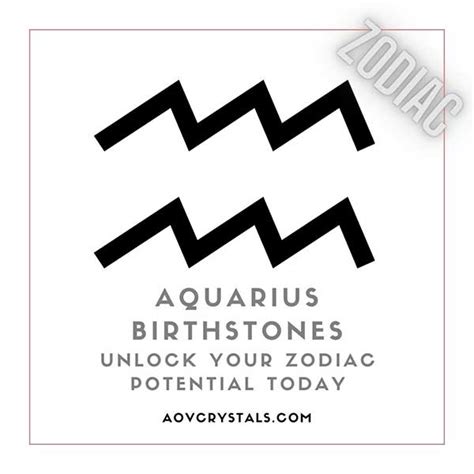 Stones for Aquarius: A Guide to Unlocking Your True Potential